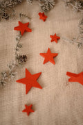 Estrellas Decorativas Rojas Set