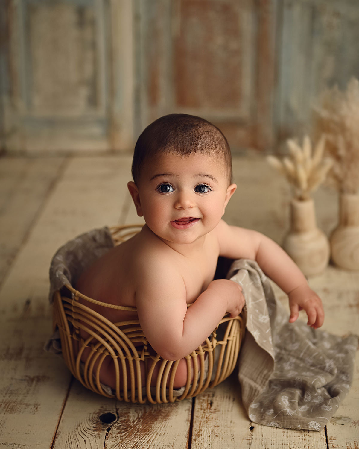 Wrap y gorrito newborn para tus sesiones fotos de recien nacido