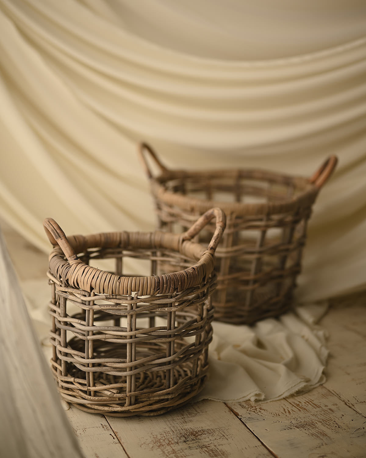 Cesta de mimbre Costera
