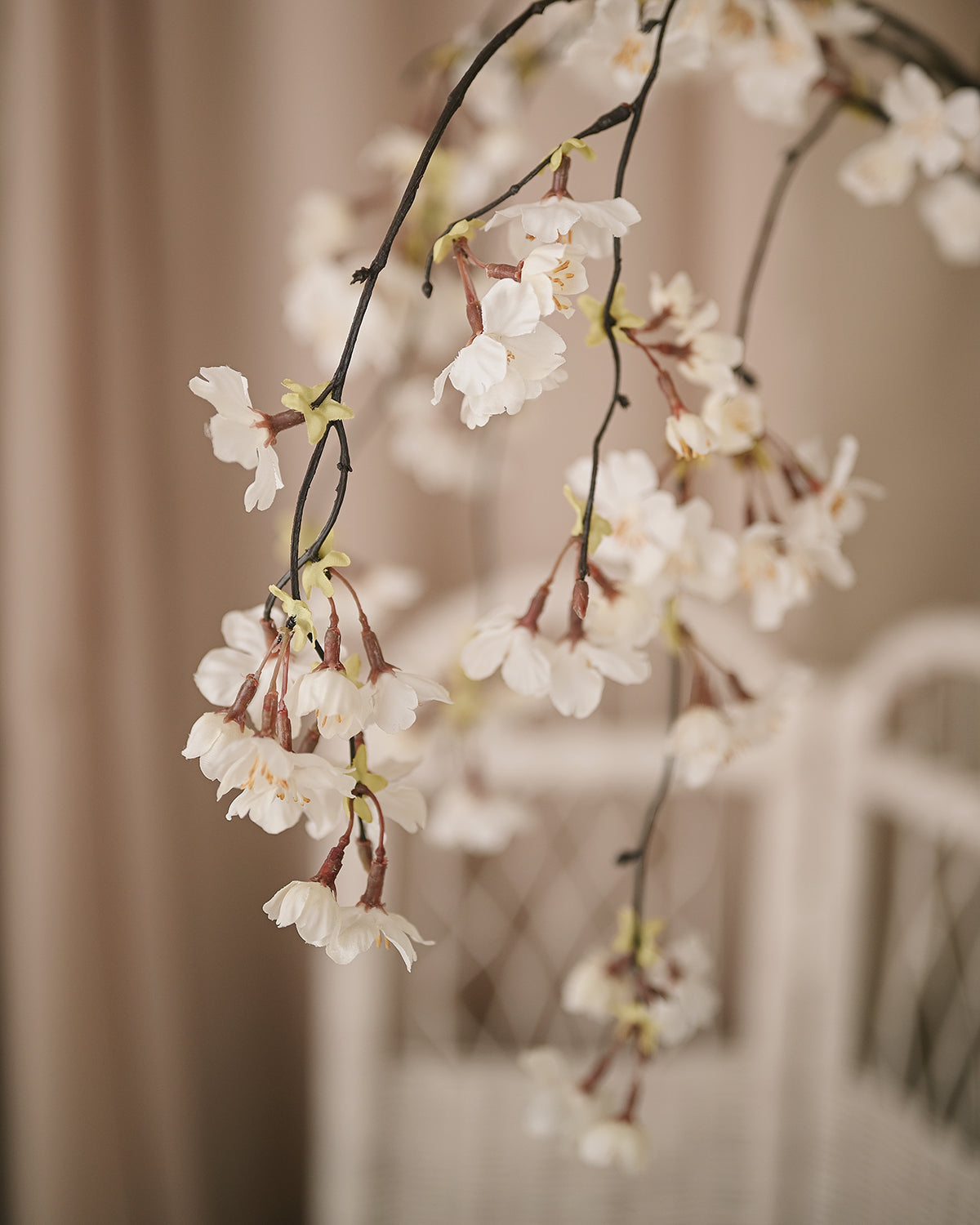 Sakura - Rama de Cerezo Blanca Realista XL
